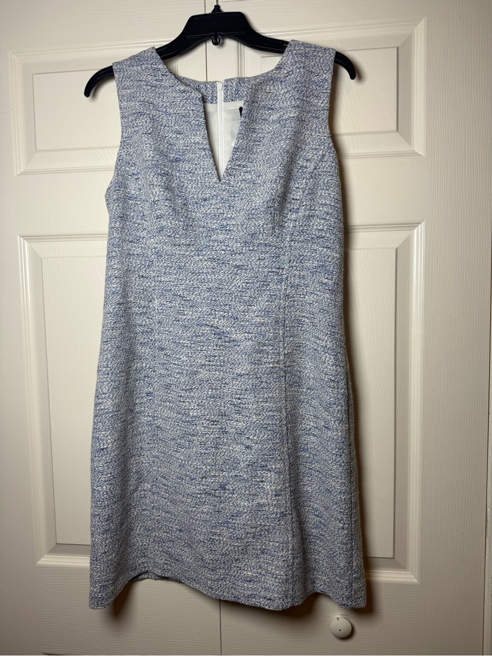 Nanette Lepore Ivory Blue Sky Love or Money Shift Dress - Picture 4 of 8
